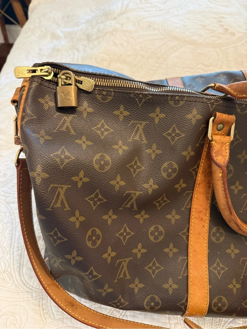 Authentic Louis Vuitton Keepall 55 Monogram Vintage 1995 Made in France